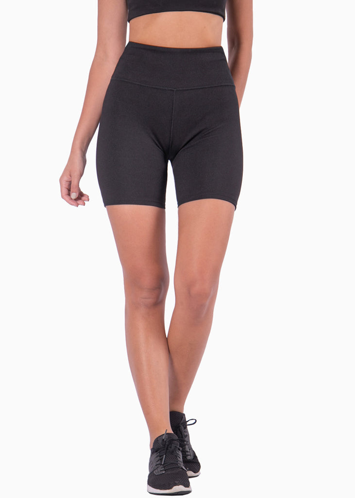 Biker deportivo color negro para mujer - Flashy