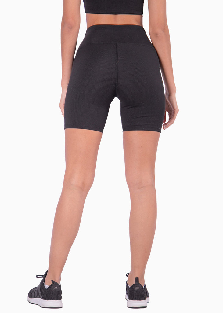 Biker deportivo color negro para mujer - Flashy