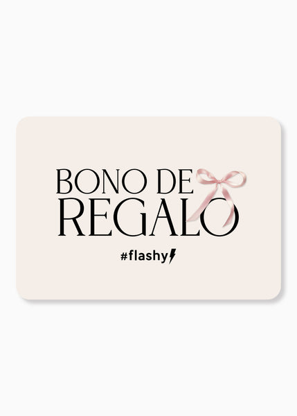 Tarjeta de regalo Flashy para mujer - Flashy